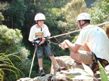Rapel da Cachoeira \ Cambar� do Sul - RS. (Rapel)